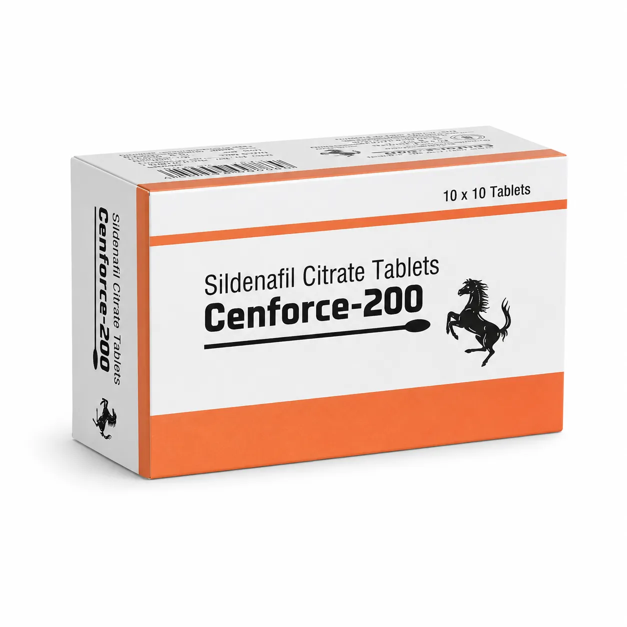 Cenforce 200mg sildenafil tablets medicine box front view