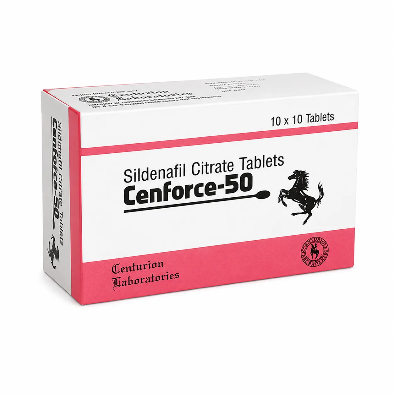 Cenforce 50mg sildenafil citrate tablets medicine box
