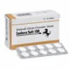 Cenforce Soft 100mg box with white chewable tablets in blister strip